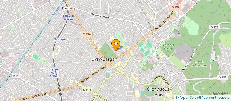 localisation de l'entreprise AREV-IMMO à LIVRY-GARGAN