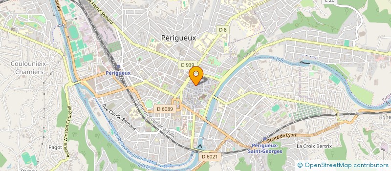 localisation de l'entreprise AREV24 à PERIGUEUX