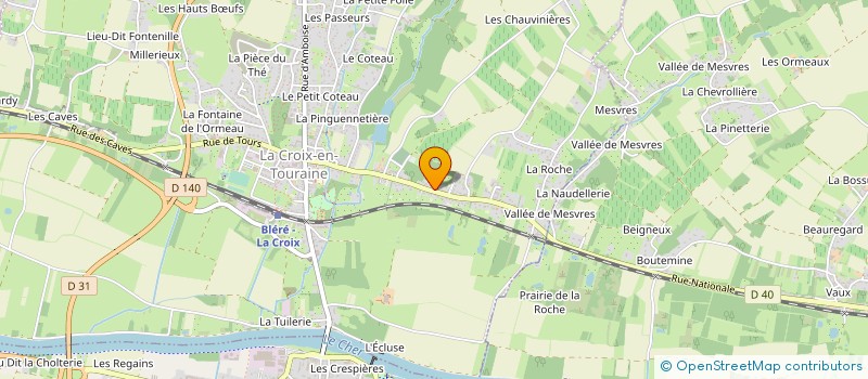 localisation de l'entreprise AREVACAR  FAVEROLLES-SUR-CHER