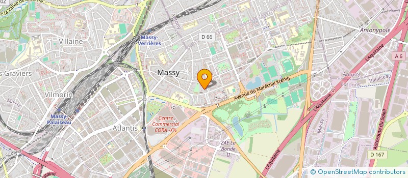 localisation de l'entreprise AREVIA  MASSY