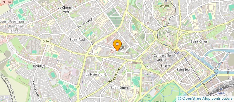 localisation de l'entreprise AREVIK à CAEN