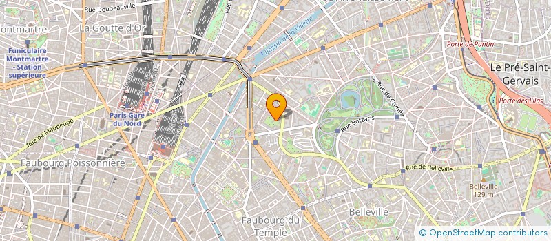 localisation de l'entreprise AREVOLUME  PARIS