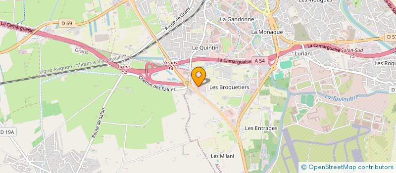 localisation de l'entreprise AREW INVESTISSEMENT  SALON-DE-PROVENCE