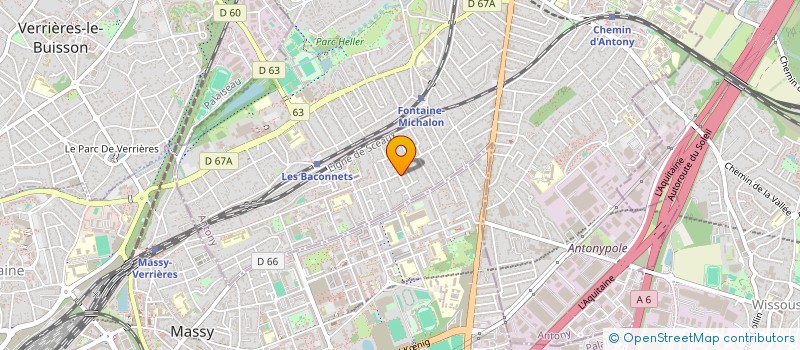 localisation de l'entreprise AREX CONSEIL à ANTONY