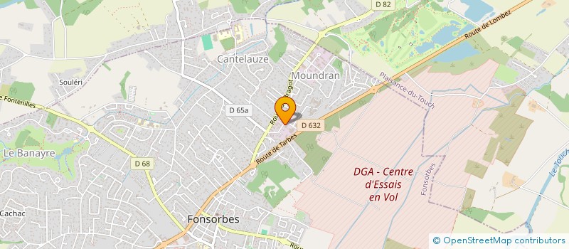 localisation de l'entreprise AREXIS FRERES à FONSORBES