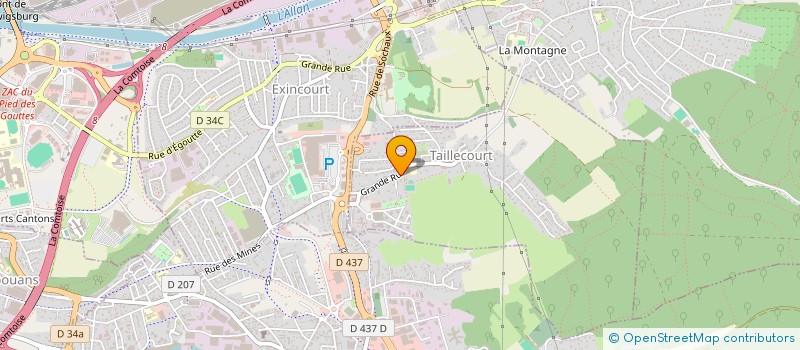 localisation de l'entreprise AREZKI  AUDINCOURT