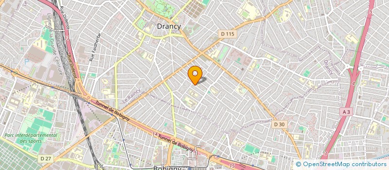 localisation de l'entreprise ARF BAT à DRANCY