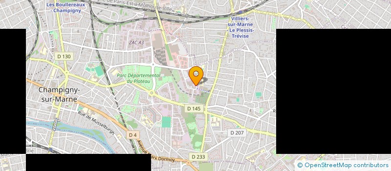 localisation de l'entreprise ARF CONSEILS à CHAMPIGNY-SUR-MARNE