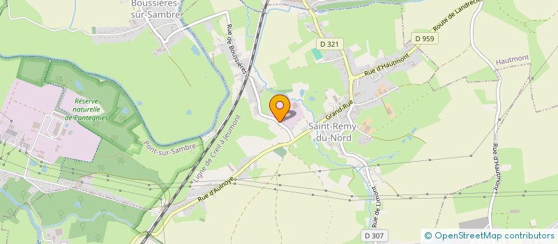 localisation de l'entreprise ARF IN ACTIVITES & GESTION IN SITU  SAINT-REMY-DU-NORD