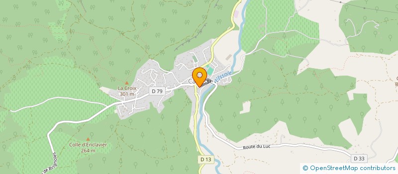 localisation de l'entreprise ARFA-IMMO  CABASSE