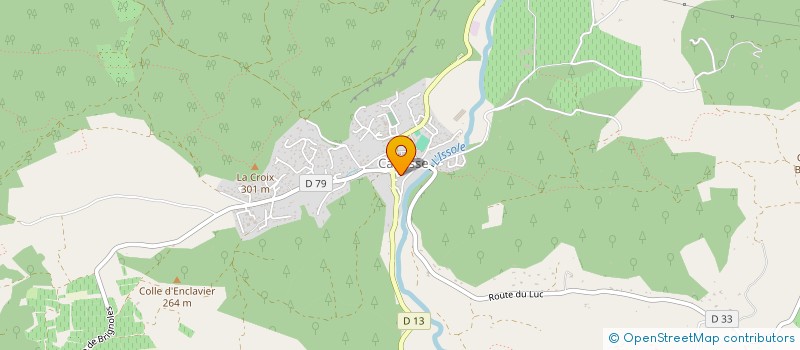 localisation de l'entreprise ARFA-LOC  CABASSE