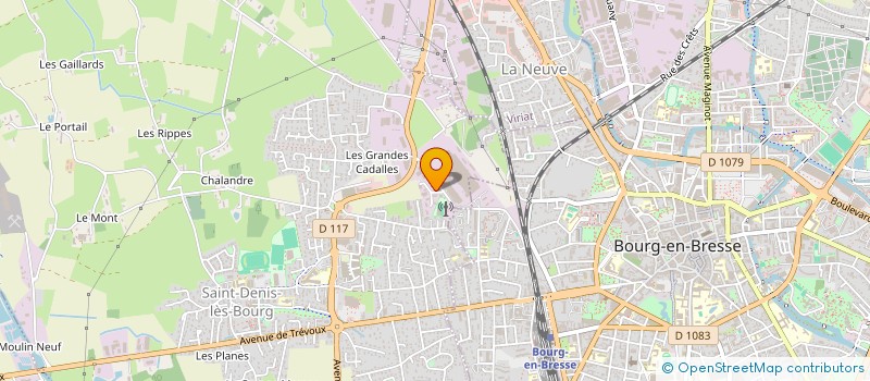 localisation de l'entreprise ARFAC à SAINT-DENIS-LES-BOURG