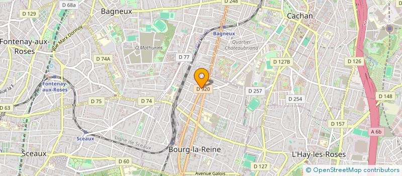 localisation de l'entreprise ARFAMILLI à BOURG-LA-REINE