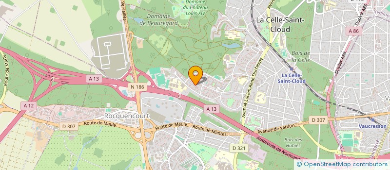 localisation de l'entreprise ARFAZ à LA CELLE-SAINT-CLOUD