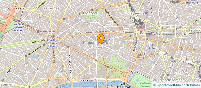 localisation de l'entreprise ARFE  PARIS