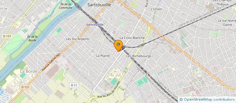 localisation de l'entreprise ARFI EXPERTISES SARL  SARTROUVILLE