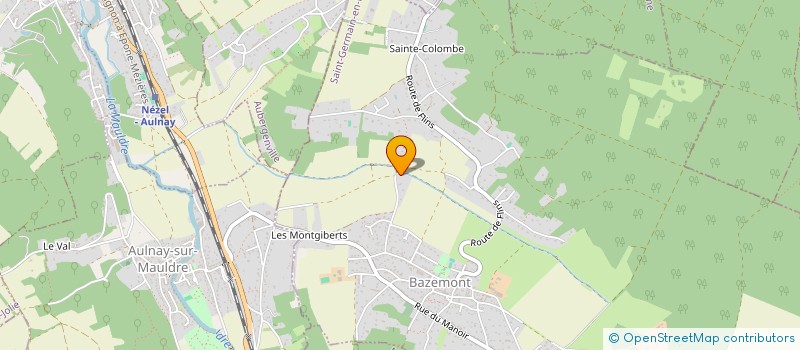 localisation de l'entreprise ARFLOR  BAZEMONT