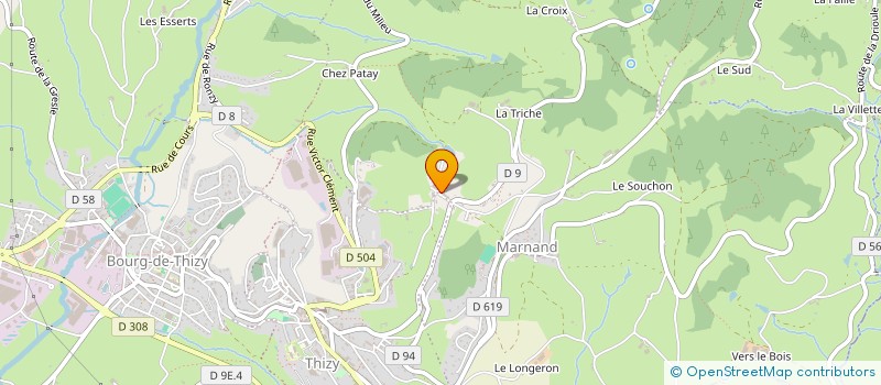 localisation de l'entreprise ARFLOR  COURS