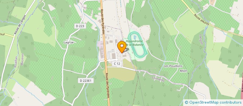 localisation de l'entreprise ARFRA  MAZERES