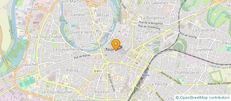 localisation de l'entreprise ARFUCHS NIORT  NIORT