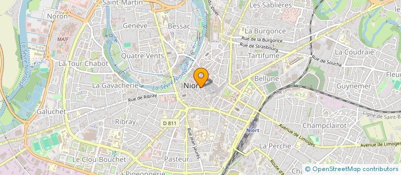 localisation de l'entreprise ARFUCHS NIORT APPARTEMENTS  NIORT
