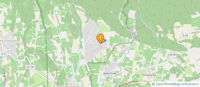 localisation de l'entreprise ARG  LA MOTTE-D'AIGUES