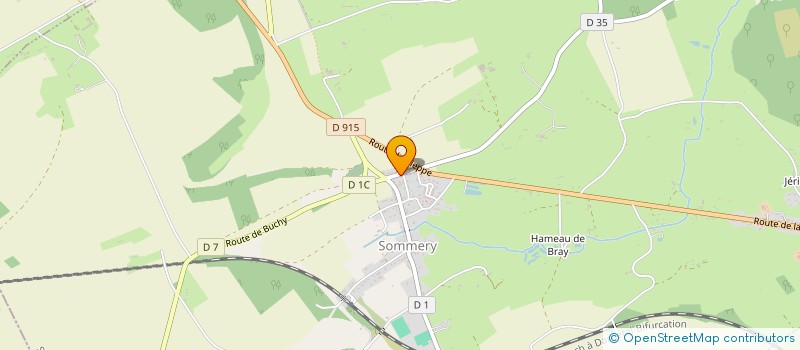 localisation de l'entreprise ARG  SOMMERY