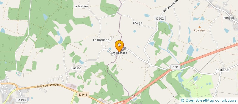 localisation de l'entreprise ARG à SAINT JUNIEN