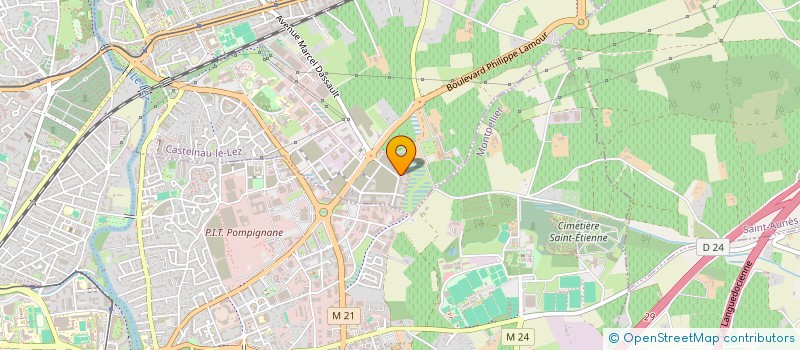localisation de l'entreprise ARG à CASTELNAU-LE-LEZ