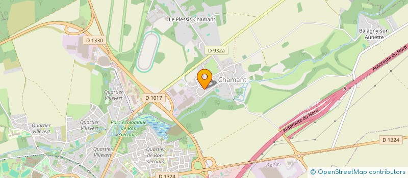 localisation de l'entreprise ARG AGU EXPERTISE COMPTABLE ET AUDIT  CHAMANT