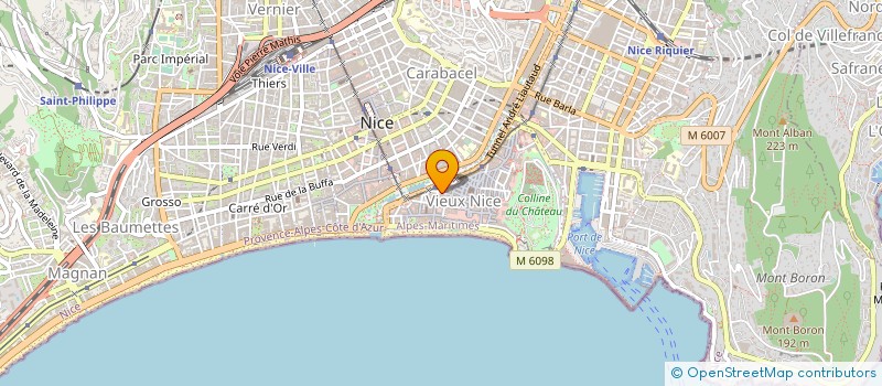 localisation de l'entreprise ARG AU ROYAUME DE LA GLACE à NICE