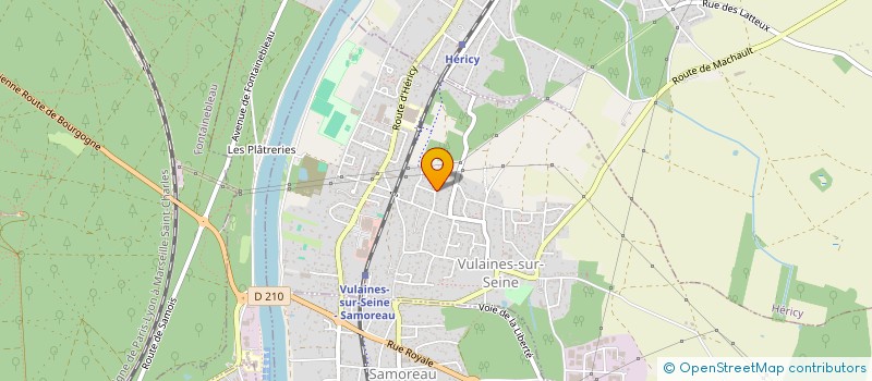 localisation de l'entreprise ARG BOUSQUET-DOOS  VULAINES-SUR-SEINE