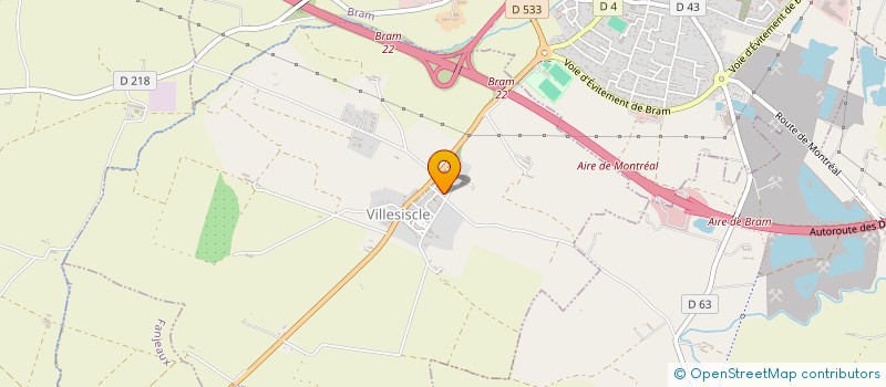 localisation de l'entreprise ARG ELEC  VILLESISCLE