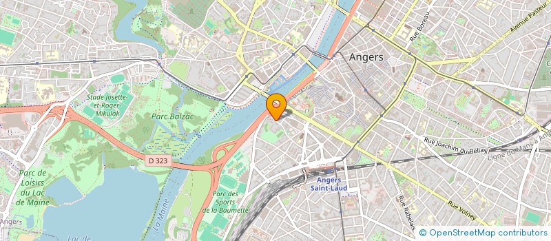 localisation de l'entreprise ARG HOLDING à ANGERS