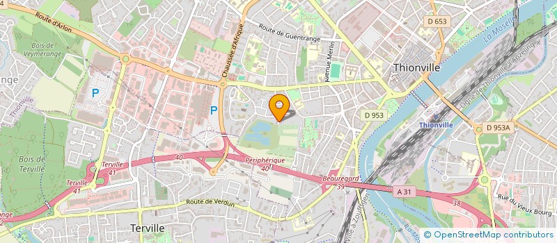 localisation de l'entreprise ARGA à THIONVILLE