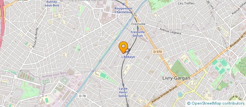 localisation de l'entreprise ARGAB à LIVRY-GARGAN
