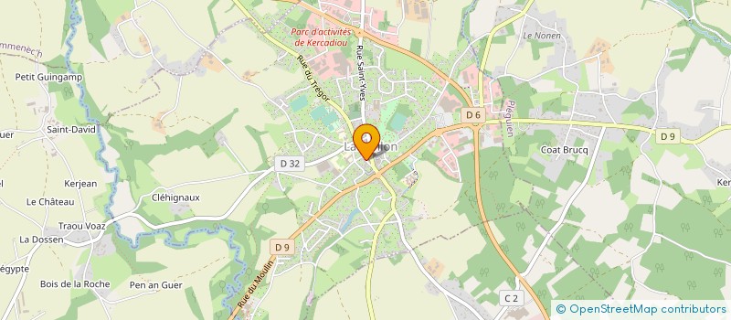 localisation de l'entreprise ARGAD EDITIONS  LE FAOUET