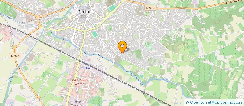 localisation de l'entreprise ARGADE DE MILIEU  PERTUIS