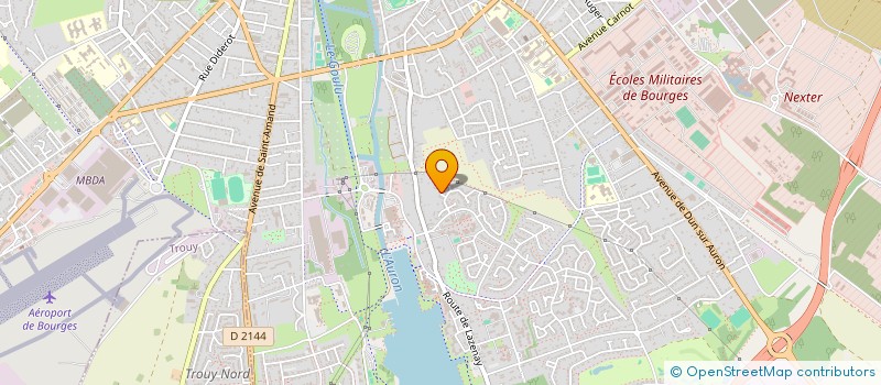 localisation de l'entreprise ARGAICHARDE  BOURGES