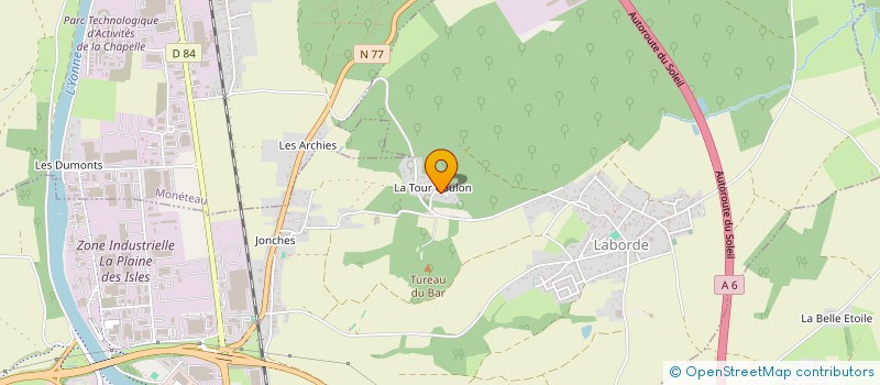 localisation de l'entreprise ARGALI PROPERTIES SAS à AUXERRE