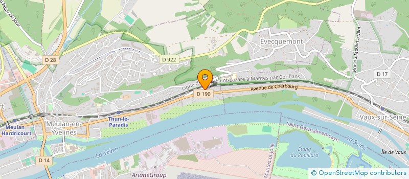 localisation de l'entreprise ARGAME  MEULAN-EN-YVELINES