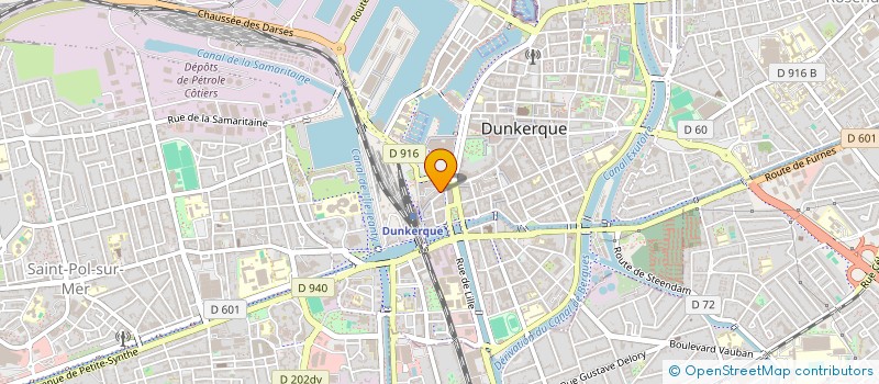 localisation de l'entreprise ARGANA à DUNKERQUE