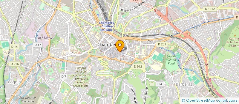 localisation de l'entreprise ARGANA à AIX-LES-BAINS