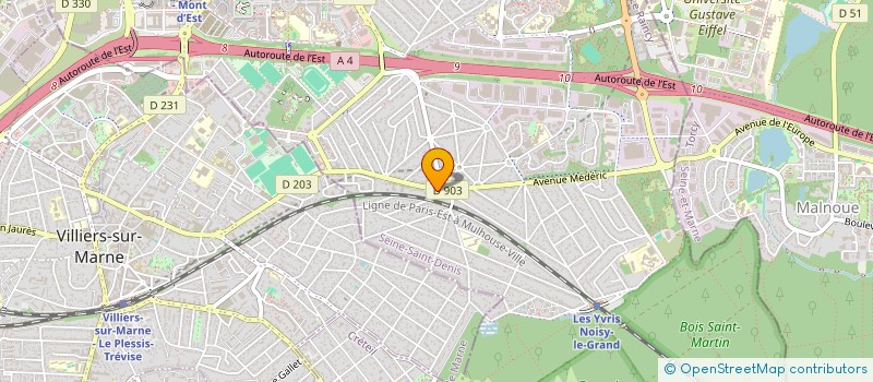 localisation de l'entreprise ARGANA  NOISY-LE-GRAND