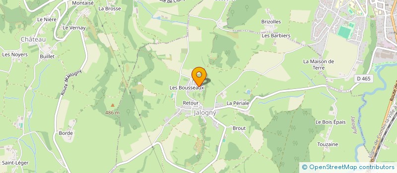 localisation de l'entreprise ARGANE  CLUNY