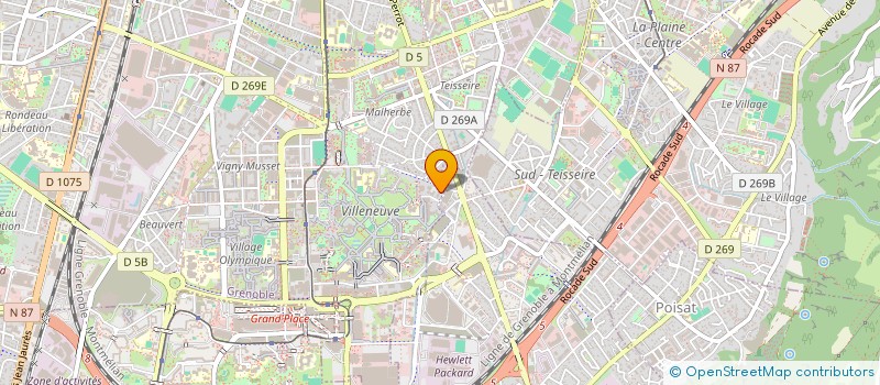 localisation de l'entreprise ARGANIA EVENTS  GRENOBLE