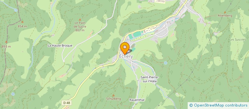 localisation de l'entreprise ARGASOL  SAINTE-MARIE-AUX-MINES