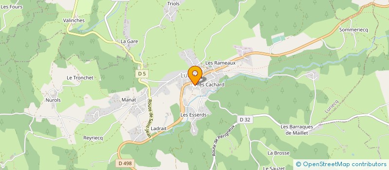localisation de l'entreprise ARGAUD BERNARD ET SERGE à ESTIVAREILLES