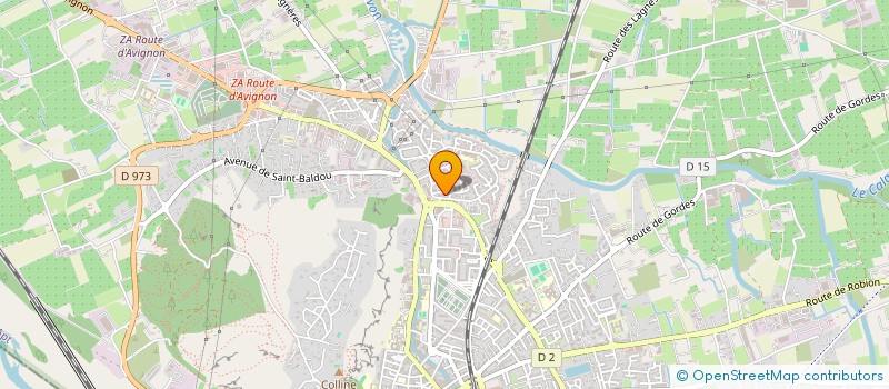 localisation de l'entreprise ARGAUNE DATA à CAVAILLON