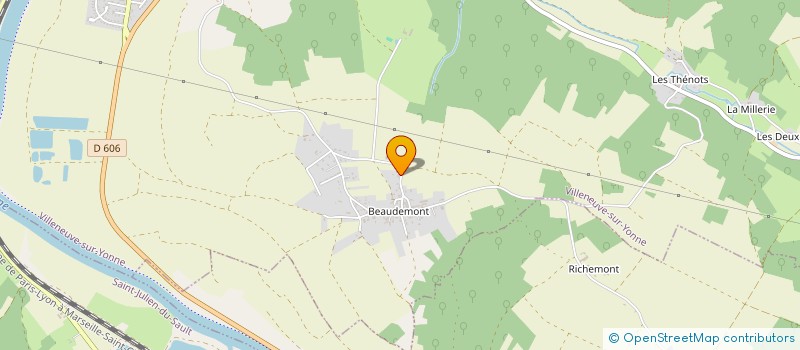 localisation de l'entreprise ARGAUT INVEST  VILLENEUVE-SUR-YONNE